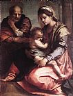 Andrea Del Sarto Canvas Paintings - Holy Family2